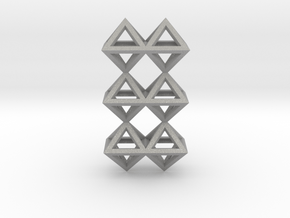 12 Pendant. Perfect Pyramid Structure. in Aluminum