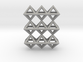 18 Pendant. Perfect Pyramid Structure. in Aluminum