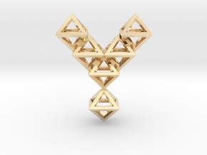 Y Letter Pendant. All Alphabet on demand. in 14K Yellow Gold