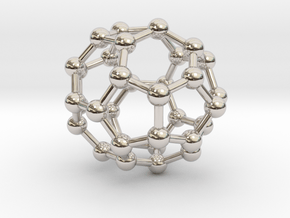 0018 Fullerene c34-3 cs in Platinum