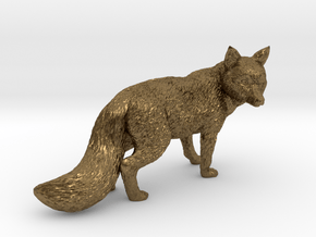 Fox in Natural Bronze