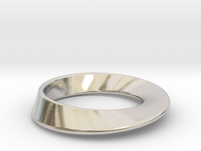 Moebius Strip pendant in Platinum