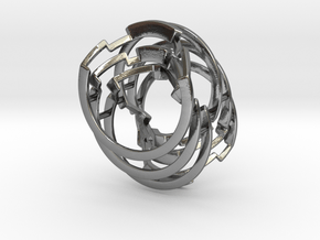 Fall Apart Six - Metal in Polished Silver