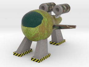 Pear Spaceship - Large in Full Color Sandstone