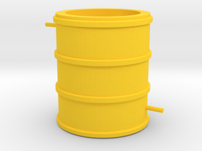 Moonshine worm and barrel in Yellow Processed Versatile Plastic