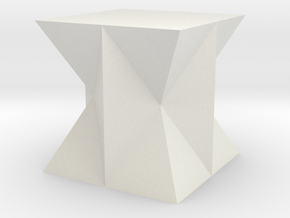 Candle Stand in White Natural Versatile Plastic: 1:8