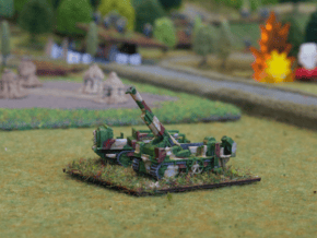 French 194mm GPF on St. Chamond 1/285 6mm in Tan Fine Detail Plastic