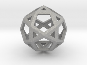 IcosiDodecahedron 1.5" in Aluminum