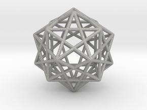 Star Faced Dodecahedron in Aluminum