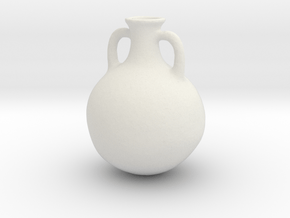 Printle Thing Greek Jar - 1/24 in White Natural Versatile Plastic