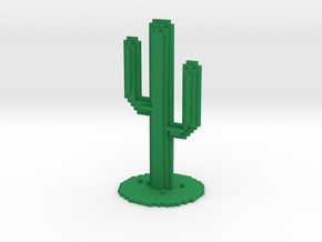 VOXEL CACTUS Chrome in Green Processed Versatile Plastic