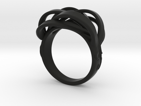 Intrigue Ring in Black Natural Versatile Plastic: 7 / 54
