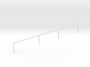 MOF Stair Railing#5 in White Natural Versatile Plastic