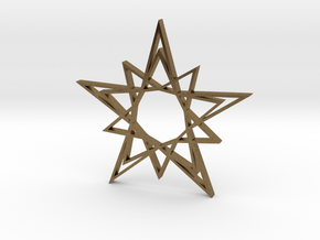 Arabesque: Solar Star in Natural Bronze