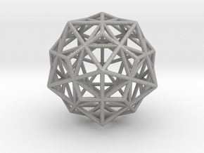 Stellated IcosiDodecahedron in Aluminum