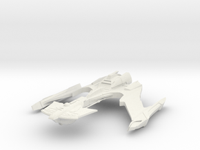 Klingon D18 WindSeeker  AssaultCruiser in White Natural Versatile Plastic