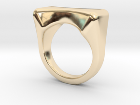 Swept Away: Knuckles size 7 in 14K Yellow Gold