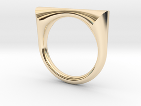 Swept Away: 2Point in 14K Yellow Gold