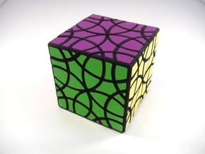 Andromeda Cube in White Natural Versatile Plastic
