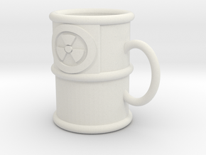 Weapons-Grade Espresso Mug in White Natural Versatile Plastic
