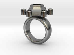 Ring Polaris in Polished Silver: 5.5 / 50.25