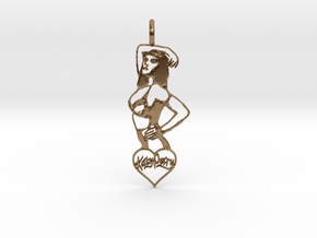Katy Perry Pendant in Natural Brass