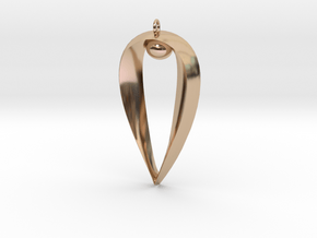 Sapphic: Pearl pendant in 14k Rose Gold