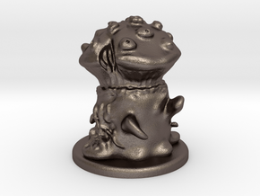 Fungus Monster in Polished Bronzed Silver Steel