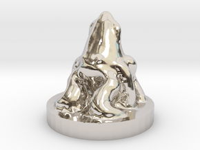 Game of Thrones Risk Piece Single - Greyjoy in Rhodium Plated Brass