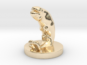 Game of Thrones Risk Piece Single - Tully in 14k Gold Plated Brass