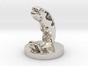 Game of Thrones Risk Piece Single - Tully in Rhodium Plated Brass