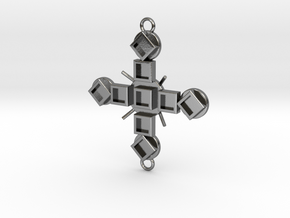 Pendant Luctor in Polished Silver