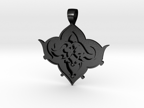 CODE: SL01FX - PENDANT in Matte Black Steel