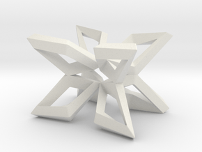 CC Table Structure Sharp in White Natural Versatile Plastic