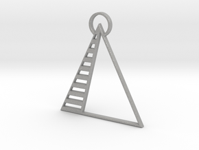 Pyramid Pendant in Aluminum