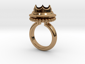 Ring Marie De Bourgogne in Polished Brass: 5.5 / 50.25