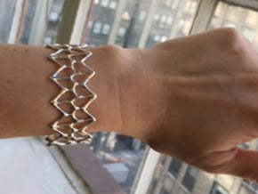 Kershner Bracelet in Polished Silver: Large