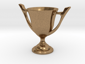 Trophy Cup in Natural Brass