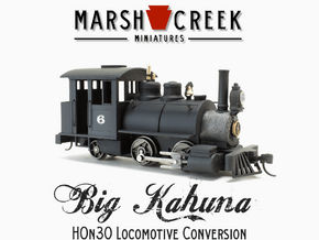HOn30 0-4-2 Locomotive BIG KAHUNA in Smoothest Fine Detail Plastic