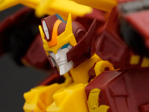 mtmte Rodimus face  in Smoothest Fine Detail Plastic