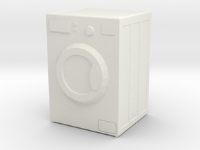 Printle Thing Washing Machine - 1/24 in White Natural Versatile Plastic