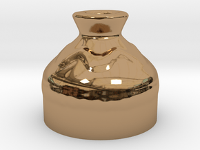 Medium Pot - Legend of Zelda Ocarina of Time in Polished Brass