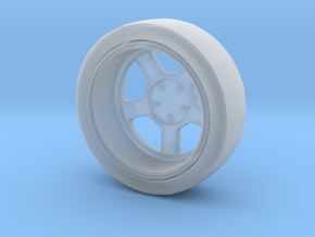 Mag wheel drink coaster in Tan Fine Detail Plastic
