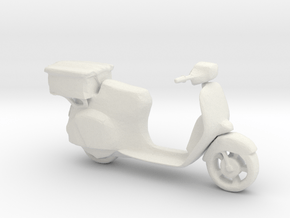 Printle Thing Scooter 02 - 1/24 in White Natural Versatile Plastic