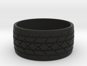Tire Ring in Black Natural Versatile Plastic: 10 / 61.5