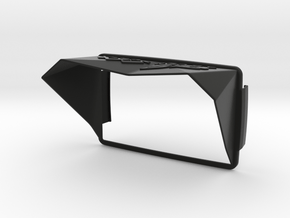 Sunshade (Clip-On) for BMW Navigator 6, GS-Logo in Black Natural Versatile Plastic