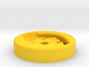 RecMount Garmin Socket Adapter in Yellow Processed Versatile Plastic