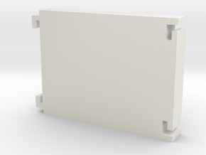 3-Bay Modular HDD Caddy in White Natural Versatile Plastic