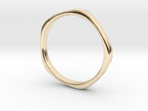 Ring Five Arches-D16,234-W2 in 14K Yellow Gold