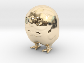 Rowlet in 14k Gold Plated Brass